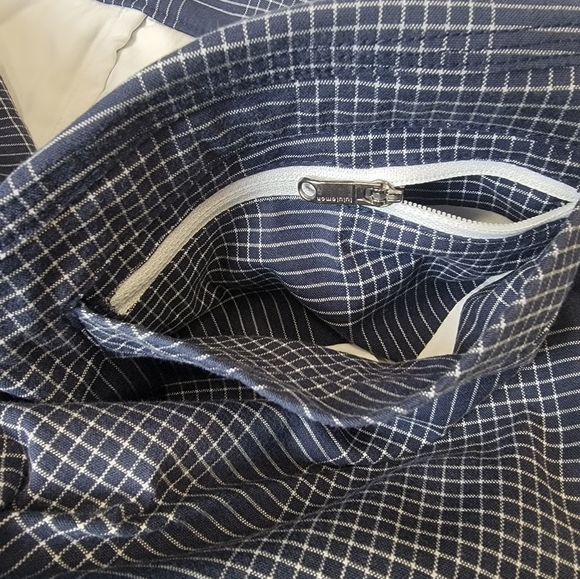 Lululemon Mens Shorts Blue Plaid 32" Waist 10" Inseam Casual Golf - Picture 8 of 8